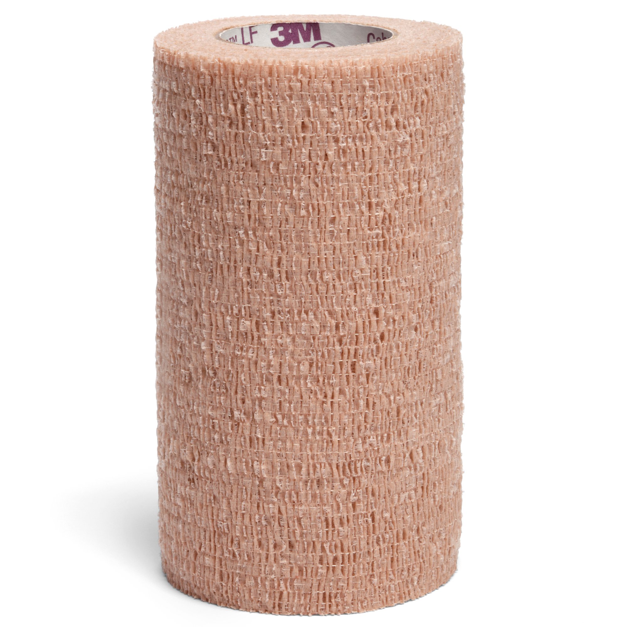 Wrap Cohesive Bandage 3M™ Coban™ LF 4 Inch X 5 Yard Self-Adherent Closure Tan NonSterile Standard Compression by Solventum Corporation  ID 2084